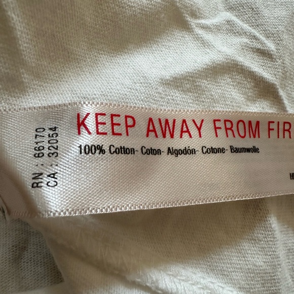 NWT FREE PEOPLE FP Movement Leg Day Tee White Medium - Picture 11 of 11